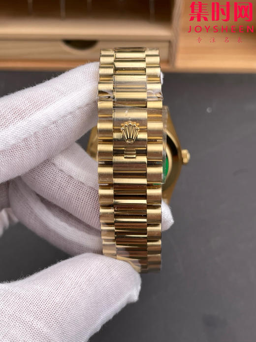 RC配重版 重量200克+ 全金香槟金DD 劳力士星期日历型系列 日志40mm 商品图7