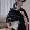 【圣诞送礼-COACH/蔻驰】蔻驰时尚百搭流苏字母印花 绒线围巾男女情侣同款 商品缩略图6