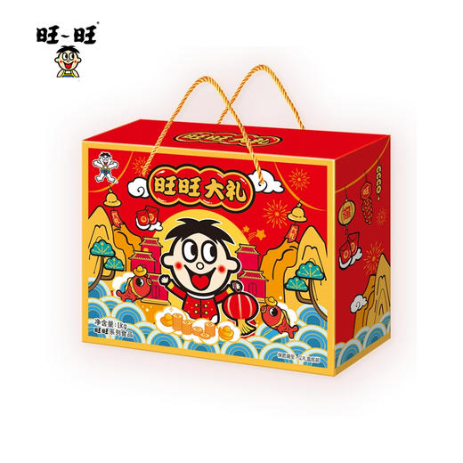 【自营】 旺旺 零食大礼盒 11件装大礼盒 1kg 商品图0