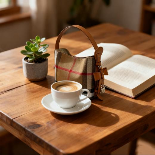 【PAULO PEDRO保罗彼得】大格纹水桶包 商品图1