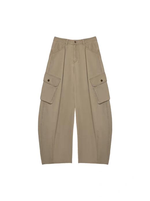 半圆/Q5113798/加绒宽松弯刀裤 商品图4