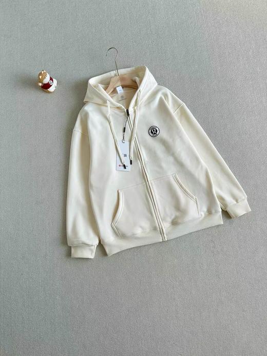 D121682单穿内穿都无敌连帽加绒拉链外套卫衣 商品图6