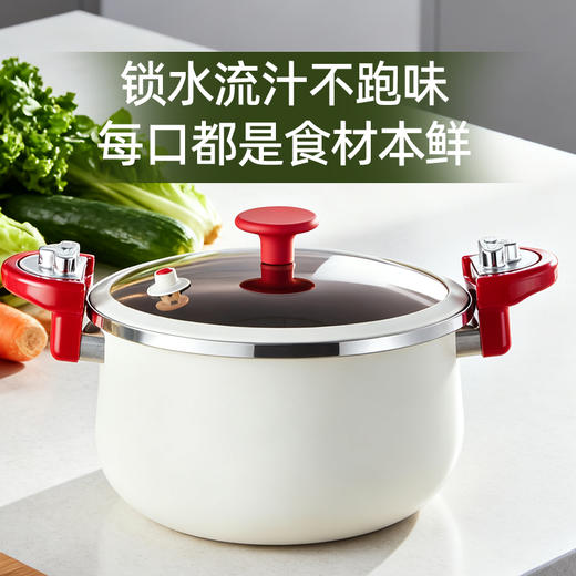 张小泉玉焰微压汤锅24cm 商品图4