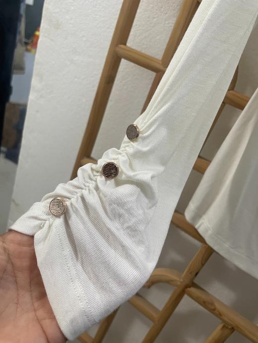 「断码清仓」外穿一字肩上衣打底衫 M码 ZFYY242 商品图2