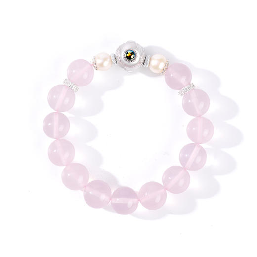 好运连珠 粉水晶斗姆手串 商品图6