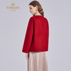 乔万尼2025新品冬季小香风真丝羊绒羊毛混纺宽松短款毛呢大衣ED4B727 商品缩略图4