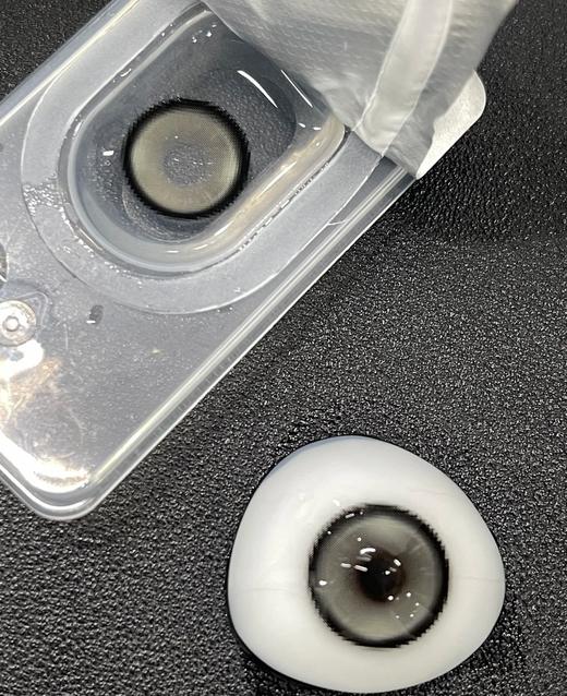 Hanawink 半年抛 人生像素灰 直径14.5mm着色14.2mm 商品图0