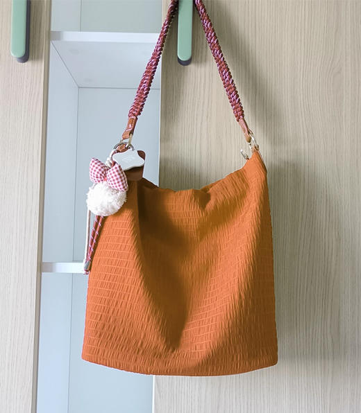 裁缝学苑AQ546褶皱肌理包包纸样女装女新款大容量手提单肩包样板图纸 商品图1