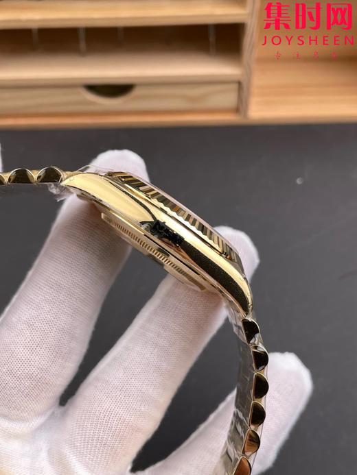 RC配重版 重量200克+ 全金香槟金DD 劳力士星期日历型系列 日志40mm 商品图5