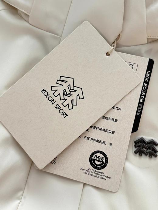 D121635冬季小树女士防风防泼水轻量连帽立领款羽绒服 商品图12