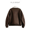 PLUS CRASH复古翻领夹克加绒厚款保暖休闲夹克外套PC55TJ66 商品缩略图3