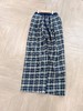 二店y 【3250】露思格纹裤~ 加绒加厚高腰宽松直筒阔腿 商品缩略图9