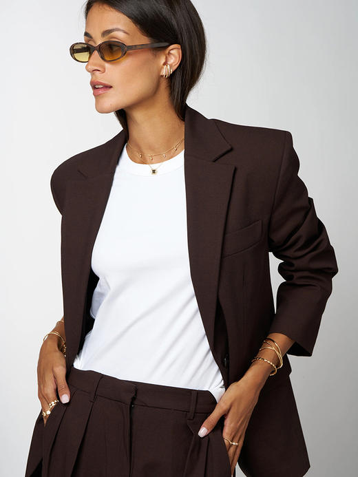 北京仓｜Leo sedim-LUMEN-金色 锆石 耳钉［法国设计师］ 商品图7