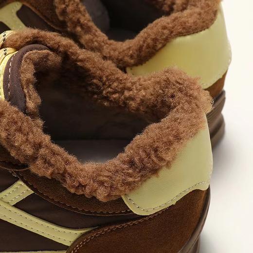 D121690厚底阿甘女加绒新款德训百搭运动休闲鞋 商品图6