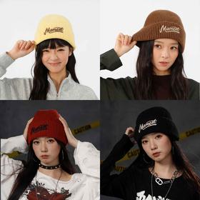 M83-9经典字母刺绣人气单品针织帽纪念日百货门店同款163993553