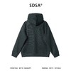 SDSA男士秋冬新款痞帅男装高街撞色按扣连帽针织卫衣百搭宽松上衣 商品缩略图4