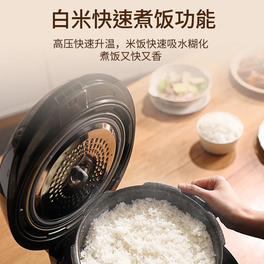CUCKOO福库黑晶钻电饭煲韩国进口高压大容量家用IH压力正品电饭锅  福库产品不支持七天无理由退货哦！ 商品图2