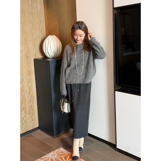 2512304   “通用”半身裙 加绒 厚实H版 商品图8