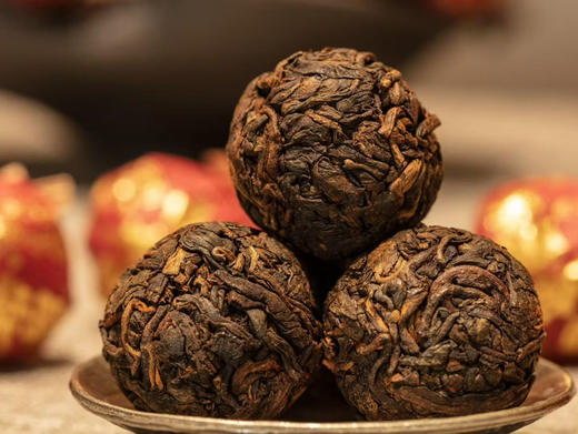 2020布朗龙珠贡品熟茶 一颗喝一天！醇香糯滑甜润！ 商品图5