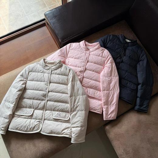 D121662秋冬季羽绒服女士轻薄时尚鸭绒休闲通勤保暖外套女潮 商品图0