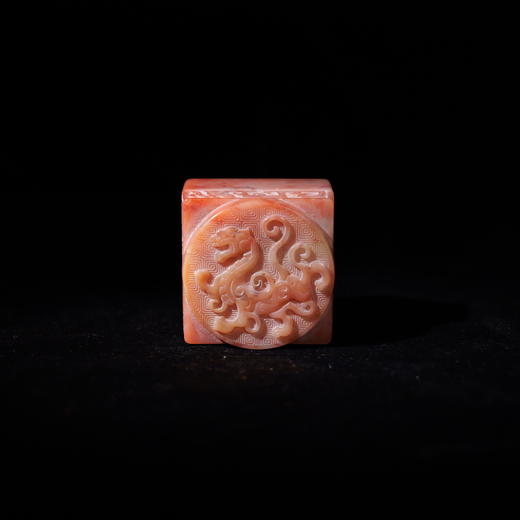 李坤丨人生得意须尽欢 4.1x4.1x3CM 手工篆刻印章作品 商品图2