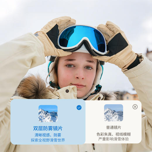 OLIVIO&CO  滑雪镜护目镜 儿童双层防雾滑雪眼镜-2025 商品图2