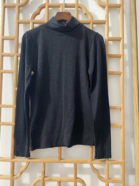 「断码清仓」黑色高领打底衫  ZFYY241