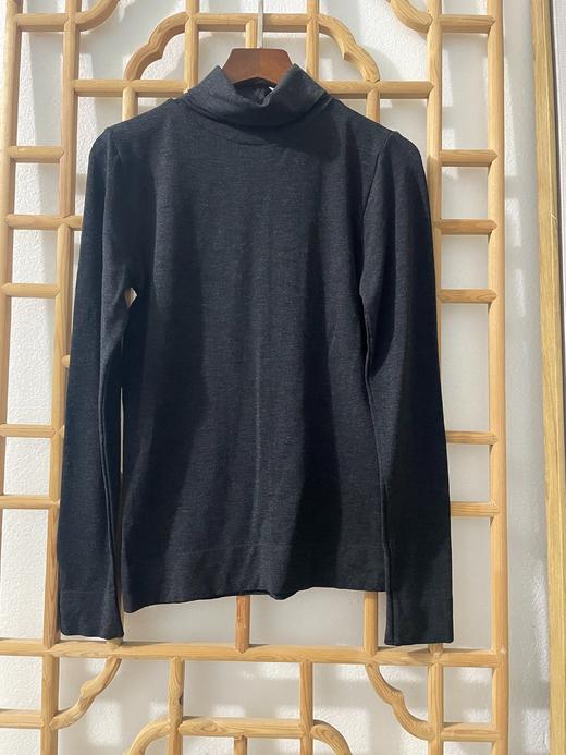 「断码清仓」黑色高领打底衫  ZFYY241 商品图0