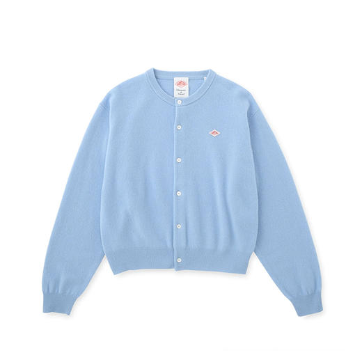 DANTON LMW_CREW NECK CARDIGAN 女装纯羊毛开衫毛衣 商品图2