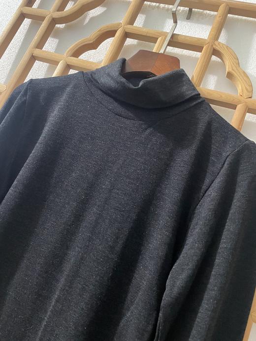 「断码清仓」黑色高领打底衫  ZFYY241 商品图1
