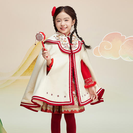 笛莎Deesha 观山见女童外套 商品图0