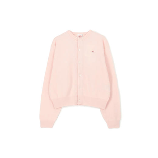DANTON LMW_CREW NECK CARDIGAN 女装纯羊毛开衫毛衣 商品图3