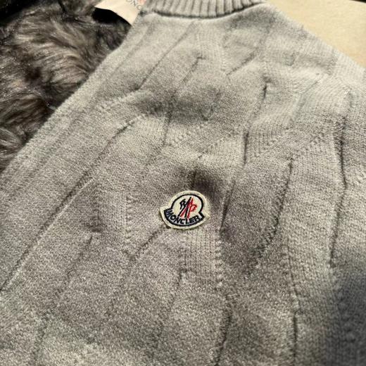 D121675荆刺绞花立领毛衣座山雕保暖外套开衫 商品图7