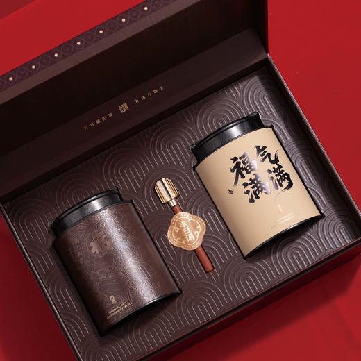 福气满满【两大圆罐+勺  咖色】42元一套/一箱10套 商品图1