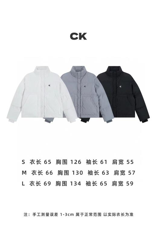 D121672小标刺绣大口袋女款立领鸭绒羽绒服 商品图14