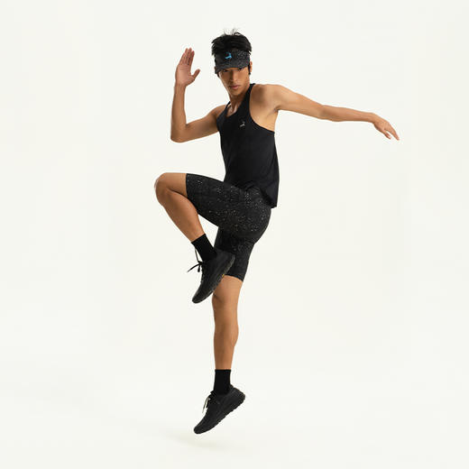 优极UG 星空·男女款爽滑跑步紧身短裤 商品图7