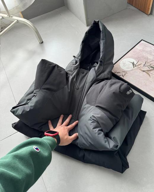 D121618新款2025冬季男士可拆卸连帽棉衣棉服外套 商品图3