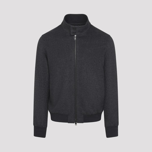 ZEGNA 杰尼亚 男士 Oasi Cashmere 系列 羊绒外套 深灰色 UGT63A2 G153 K98 商品图0