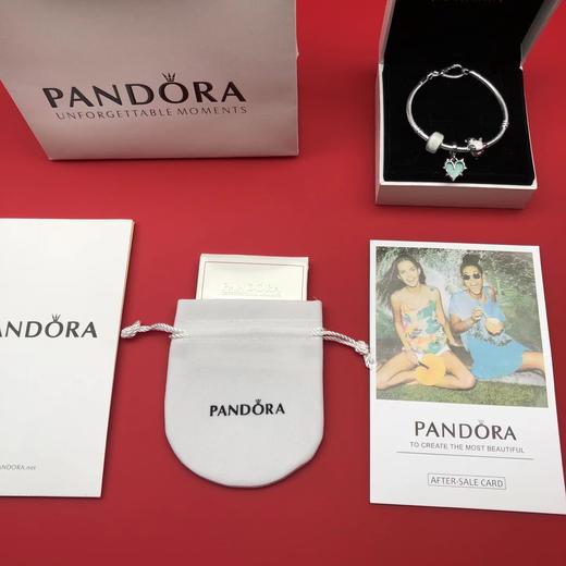 D121667爱心环形装饰设计银色女款手链手镯 商品图8