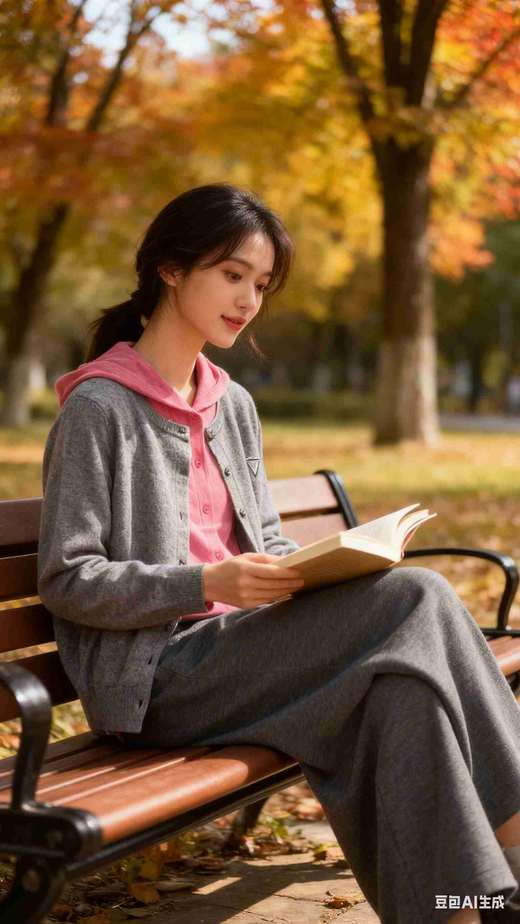 58G739全毛假两件开衫连帽毛衣 商品图5