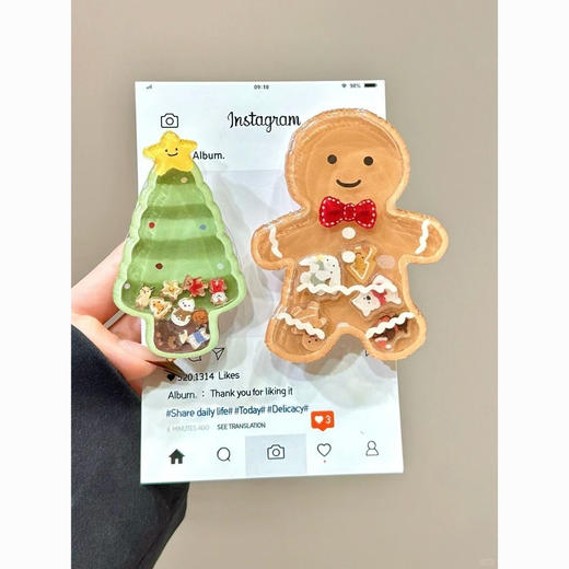 【积分兑换】圣诞手机支架一个款式随机 商品图0