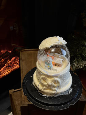 圣诞水晶球蛋糕