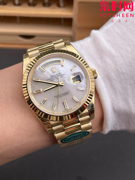RC配重版 重量200克+ 全金贝母面DD 劳力士星期日历型系列 日志40mm 商品图8