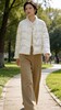 立领水貂边羽绒服589903,均码 国风 商品缩略图2