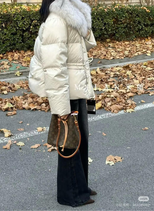 LV 老花 卡其色 中号 水桶  单肩包 商品图2