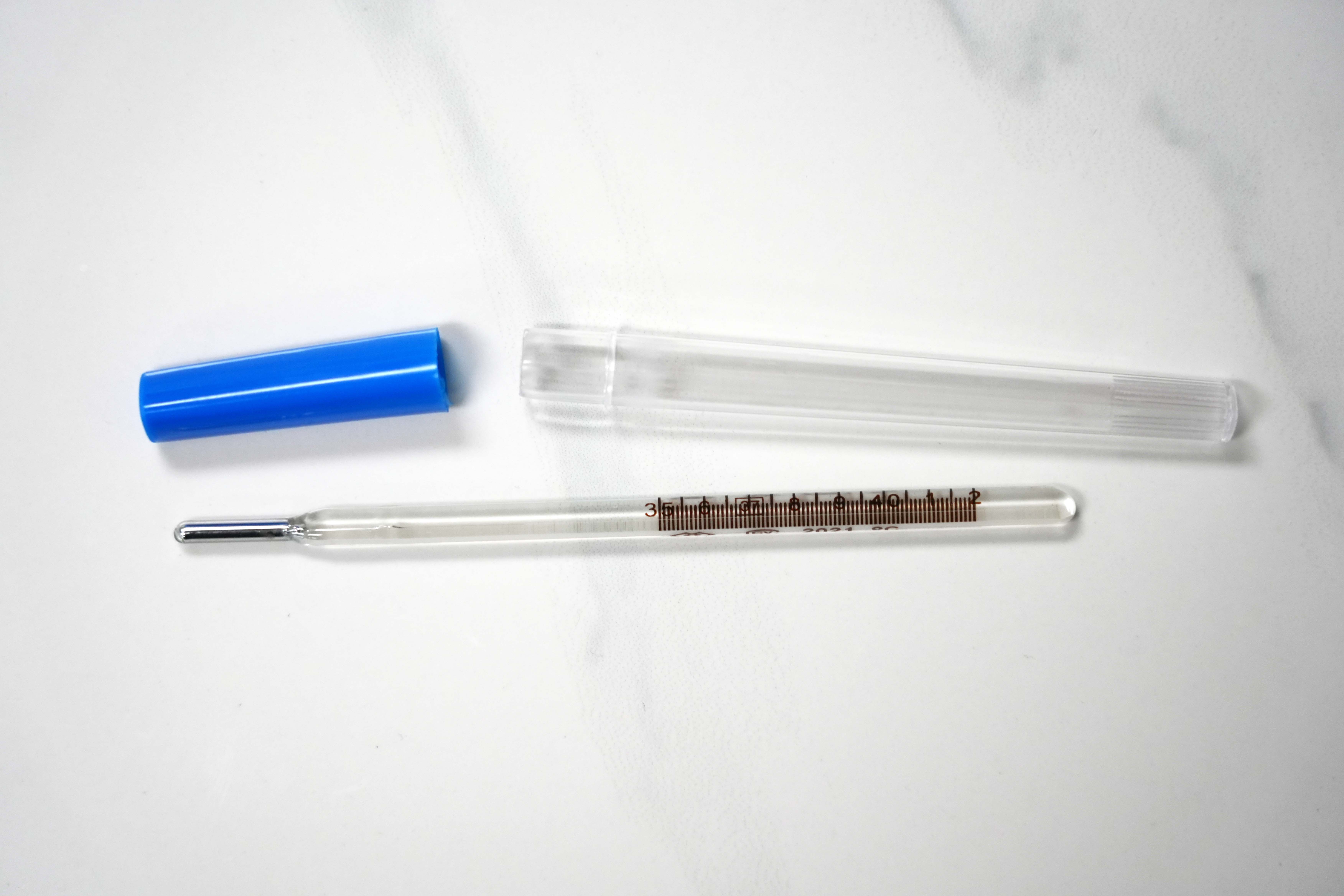 【即将绝版】水银体温计温度计家用精准测量快速读数/快甩快速复位