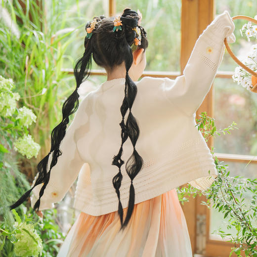 笛莎Deesha 观山见女童开衫外套 商品图3