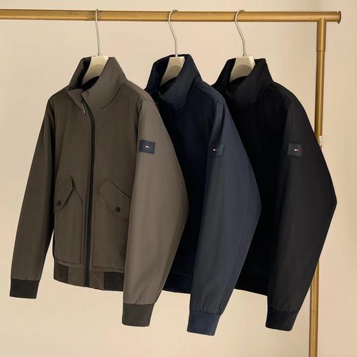 D121685男士新款连帽防风加厚保暖拉链棉服棉衣 商品图0