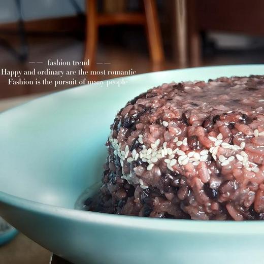 餐桌推荐【黑米芋泥饭】黑米软糯香甜 芋泥细密可口 商品图2