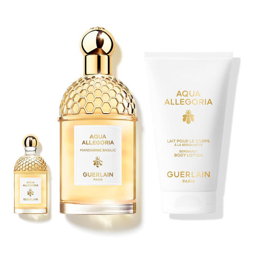 【一口价】Guerlain 娇兰节日限定香水三件套（柑橘罗勒淡125ml++柑橘罗勒7.5ml+身体乳液75ml） 商品图1